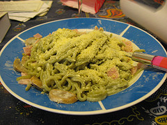 Espaguetis con salsa arrabiata para el colesterol