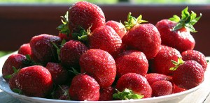 Batido de fresas y albahaca contra el colesterol alto