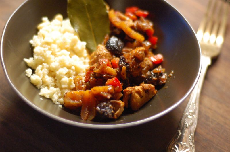 Pollo a la marroquí para tu dieta baja en colesterol