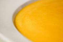 Sopa de calabaza y naranja contra el colesterol