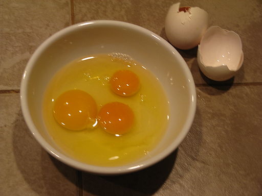 Cuanto colesterol aporta la yema de huevo