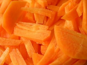 Salsa de zanahoria sin colesterol